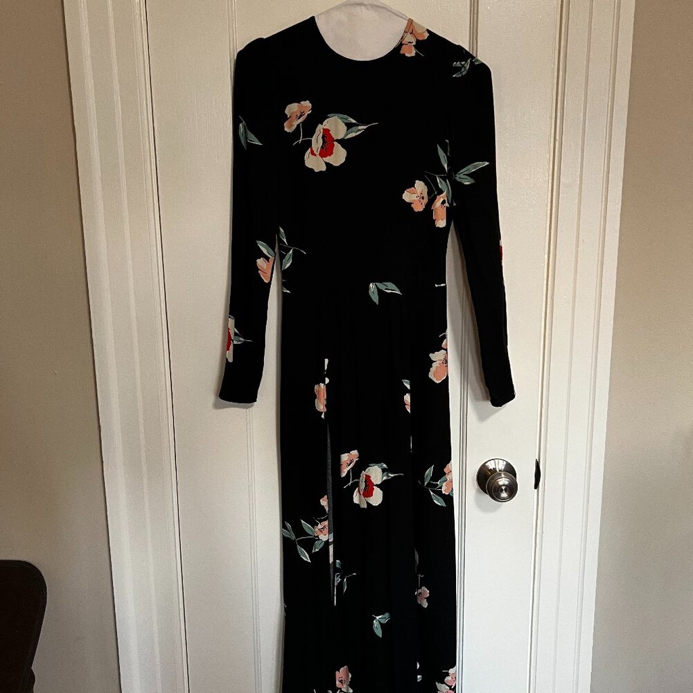 Reformation Vanessa Floral Midi Dress